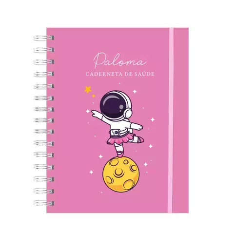 Caderneta de Vacinação - Astronauta Menina - comprar online