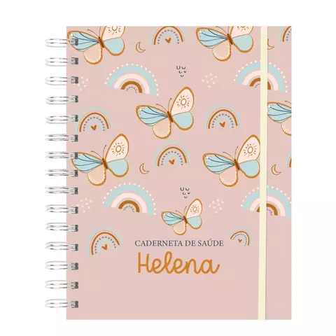 Caderneta de Vacinação - Borboleta clean - comprar online