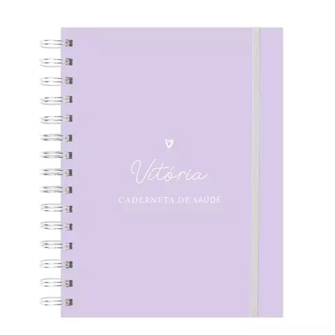 Caderneta de Vacinação - Clean Lilás - comprar online