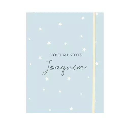 Porta documentos - Star azul - comprar online
