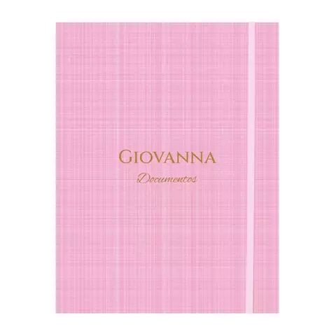 Porta documentos - Minimalista rosa - comprar online