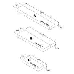 Beliche Cama Aux c/ 3 Colchões Treliche Cm-15 - loja online