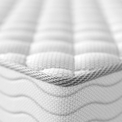 Colchão Solteiro Howie Espuma D33 (17x78x188) Branco - comprar online