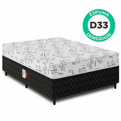 Cama Box Casal Molas Ensacadas Espuma D33 Ultra Confort 138x188x50cm - comprar online