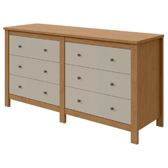 Cômoda horizontal maggiore 6 gavetas