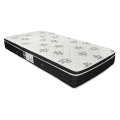 Imagem do Cama Box Com Baú e Auxiliar Solteiro + Colchão De Molas - Physical Nanolastic 88cm