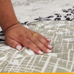 Cama Box Solteiro + Colchão D33 Iso 3000 88cm - TracTools