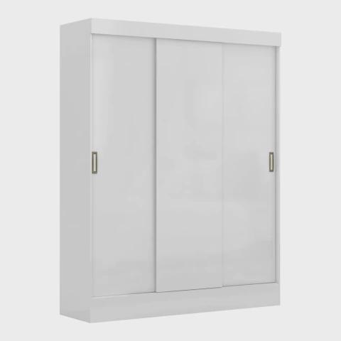 Guarda-Roupa Casal 3 Portas 2 Gavetas Istambul