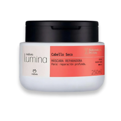 Máscara Reparadora para Cabello Seco 250 ml Natura Lumina