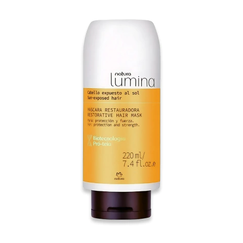 Máscara Restauradora Cabello Expuesto Al Sol 220 ml Natura Lumina