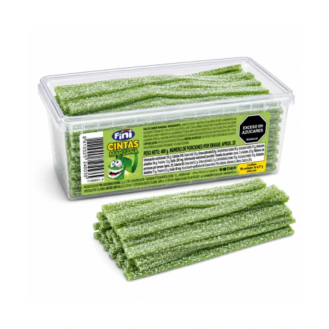 Gomas Fini Cintas Manzana 400 gr