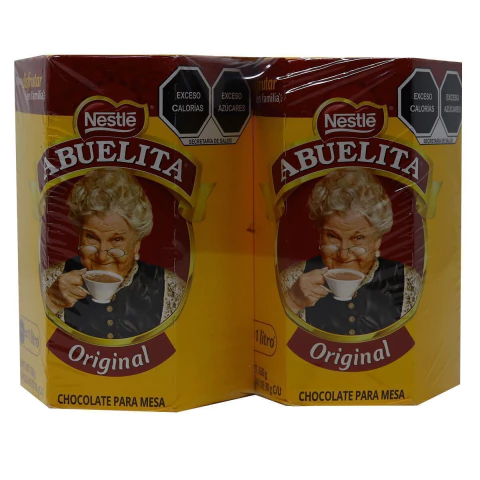 Chocolate De Mesa Abuelita Nestlé 2 Pzas De 630 G C/u