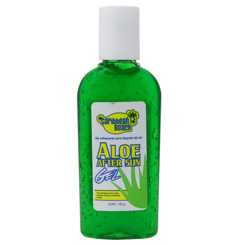 Caribbean Beach Gel Aloe Refrescante P/ Después Del Sol 100g