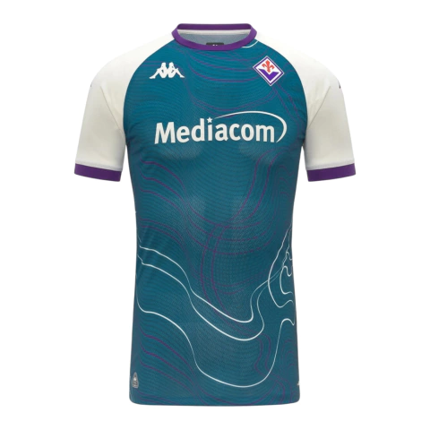 Camisa Fiorentina Pré-jogo II 25/26 - Torcedor Kappa Masculina - Azul