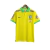 Camsia Seleção Brasileira I 22/23 Nike Torcedor Masculina - Amarela com detalhes em verde com todos os patrocinios