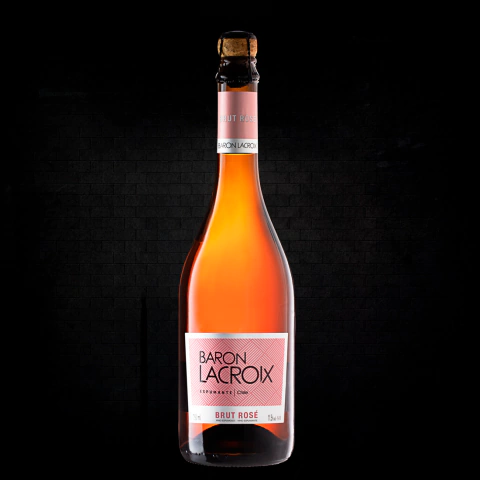 ESPUMANTE ROSÉ CHILENO BRUT PINOT NOIR "BARON LACROIX" 750ML