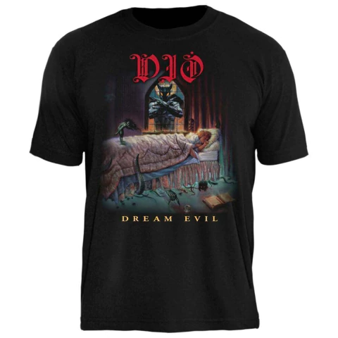 Camiseta Dio Dream Evil Oficial Stamp | Estampa Banda Rock