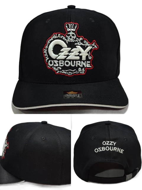 Boné Ozzy Osbourne Branco