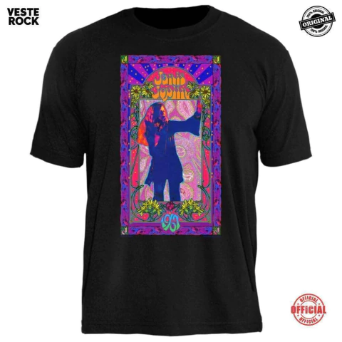 Camiseta Janis Joplin New Border Print