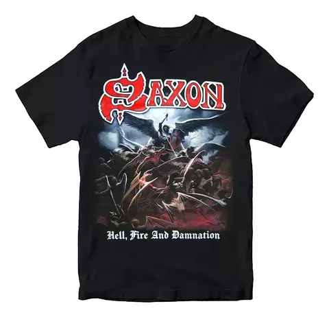 Camiseta Oficina do Rock – Saxon