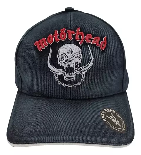 Boné Motörhead Estonado Bordado em Algodão