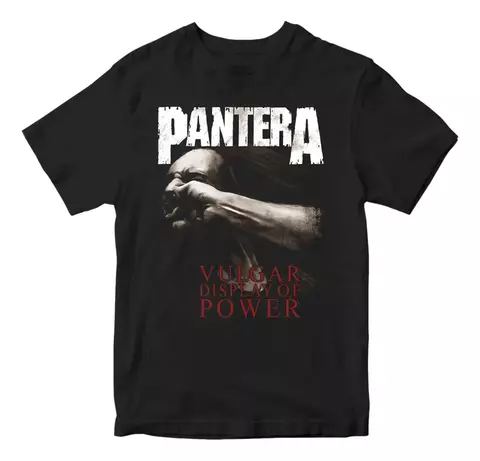 Camiseta Pantera – Vulgar Display of Power Oficina do Rock