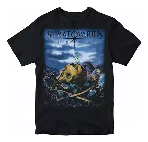 Camiseta Stratovarius Survive - Oficina do Rock