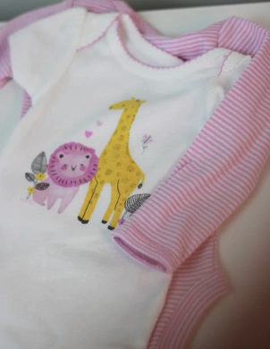 Conjunto Safari Rosa RN - Carter´s