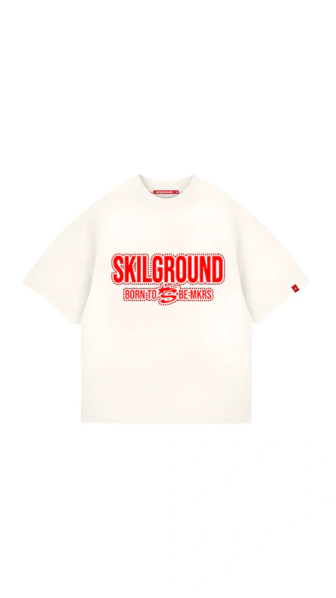 TSHIRT OVERSIZE BEIGE 365