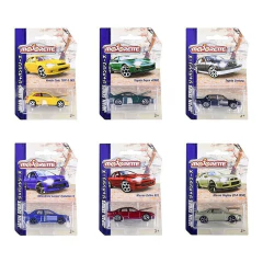 Majorette Japan Series Premium Cars - Set com 7 Miniaturas com Chase