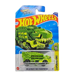 Hot Wheels Ultimate T-Rex Transporter - Experimotors - Netflix Let's Racer