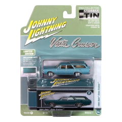 Johnny Lightning 1964 Olds Vista Cruiser - Pacific Mist Poly - Pro Collector