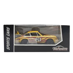 Majorette Porsche 911 Carrera RS 2.7 - Yellow & Red - Sports Cars