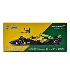 Miniatura F1 McLaren MCL38 - Miami Grand Prix 2024 - Bburago