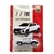 Miniatura Fiat Strada Prata - Escala 1/64 Metal - CKS Brinquedos
