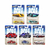 Hot Wheels Silver Series Salt Flat Racers - Set 5 Miniaturas