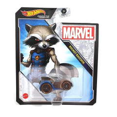 Hot Wheels Character Cars Marvel Rocket Raccoon