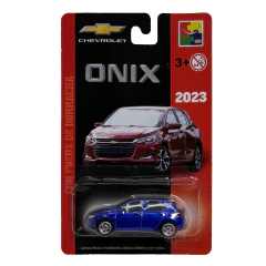 Miniatura 2023 Chevrolet Onix Hatchback - Azul - CKS Toys - comprar online