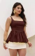Blusa Lourdes Tricoline - Stefanie Franco