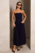 Vestido Tomara Viscose/Algodão