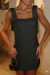 Vestido Curto Claire Alfaiataria crepe - Stefanie Franco
