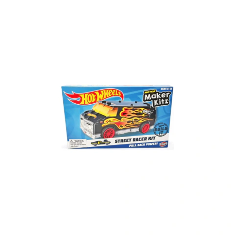 Crea tu hot wheels motor maker kitz street racers pull back