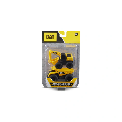 Camion construccion Little Machines x2 CAT
