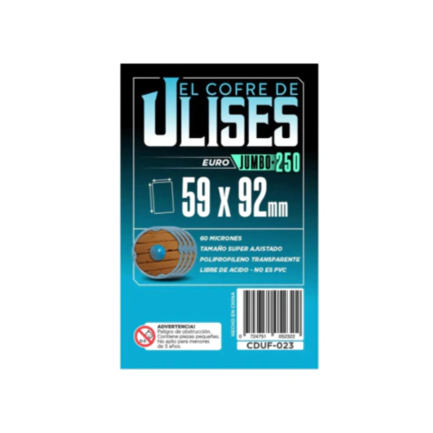 Protectores El cofre de ulises Jumbo Euro x250u