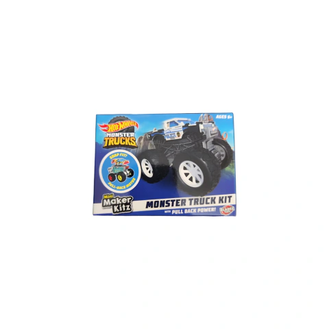 Crea tu hot wheels monster truck maker kitz pull back