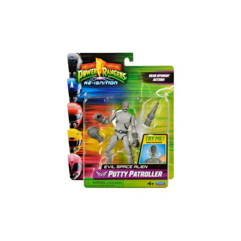 Muñeco Power Rangers Re Ignition Articulado 12cm PLAYMATES