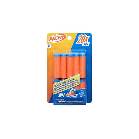 Nerf Repuesto Dardos N1 blister x20 HASBRO