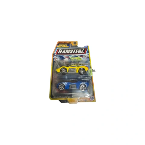 Autitos x2 Street Machines metal 1:64 TEAMSTERZ