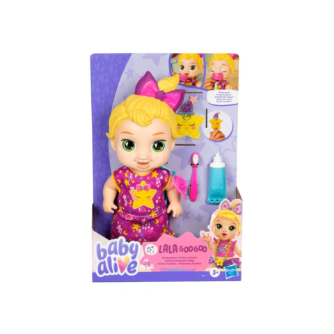 Muñeca Lala Googoo Dreamer con accesorios baby alive HASBRO