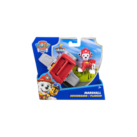 Paw Patrol Action pups hoverboard vehiculo + muñeco marshall SPIN MASTER